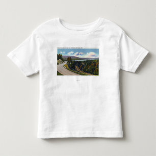 T-shirt Pour Les Tous Petits Approche du sud vers le lac de la route