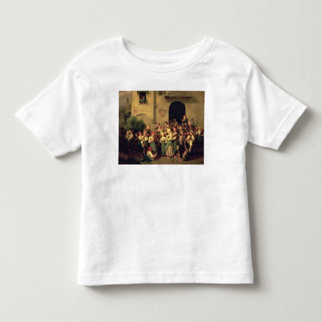 T-shirt Pour Les Tous Petits Après école, 1844 (Devant)