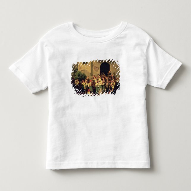 T-shirt Pour Les Tous Petits Après école, 1844 (Devant)