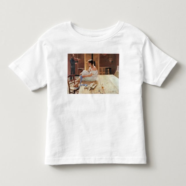 T-shirt Pour Les Tous Petits Après la pose, 1884 (Devant)