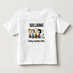 T-shirt Pour Les Tous Petits Arachides Gang Famille Vacances
