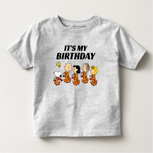 T-shirt Pour Les Tous Petits Arachides personnalisées   Anniversaire de l'espac