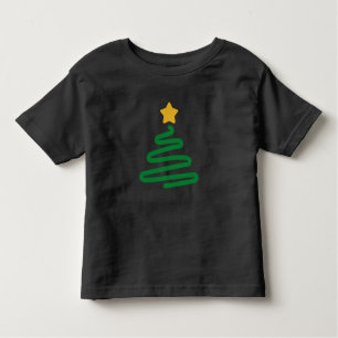 T-shirt Pour Les Tous Petits Arbre de Noël drôle