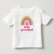 Arc-en-ciel de l'école Nom personnalisé retour à l
