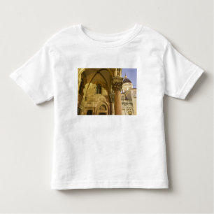 T-shirt Pour Les Tous Petits Arches du palais du recteur avec la cathédrale de