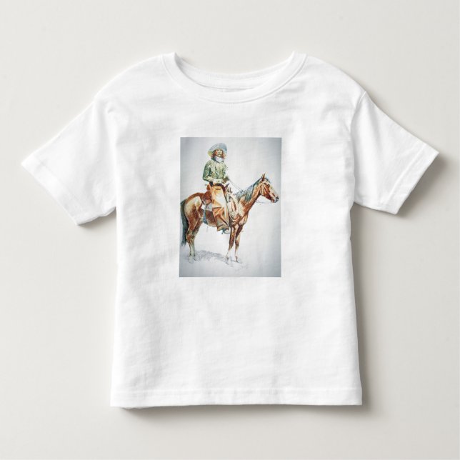 T-shirt Pour Les Tous Petits Arizona Cowboy, 1901 (crayon sur papier) (Devant)