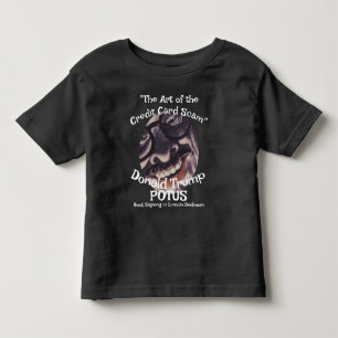 T-shirt Pour Les Tous Petits Arnaque à la carte de crédit l'art de Donald Trump