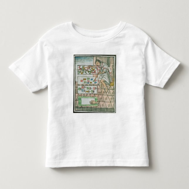 T-shirt Pour Les Tous Petits Artisan aztèque de plume (Devant)