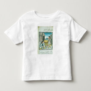 T-shirt Pour Les Tous Petits Artisans aztèques de plume au travail