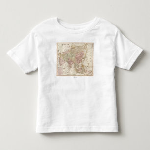 T-shirt Pour Les Tous Petits AsiaPanoramic MapAsia 4