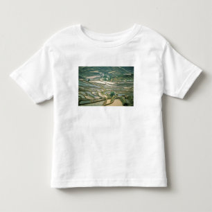 T-shirt Pour Les Tous Petits Asie, Chine. Rizières inondées près de Nano