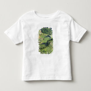 T-shirt Pour Les Tous Petits Asie, Chine, Yunnan, Yuanyang. Motif de vert