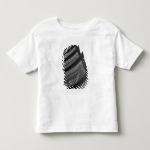T-shirt Pour Les Tous Petits Asie, Japon, Miyajima. Détail du temple