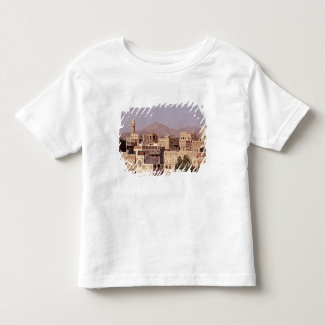T-shirt Pour Les Tous Petits Asie, Moyen-Orient, République du Yémen, Sanaa. (Devant)
