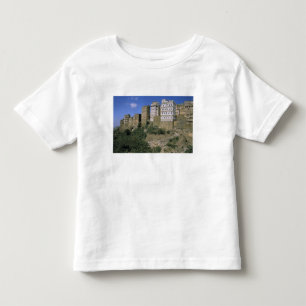 T-shirt Pour Les Tous Petits Asie, Yémen, Al Hajjara. Bâtiments et seulement