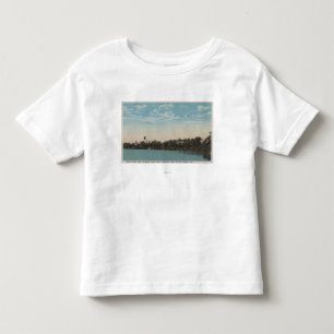 T-shirt Pour Les Tous Petits Asile d'hiver, la Floride - vue de l'eau du