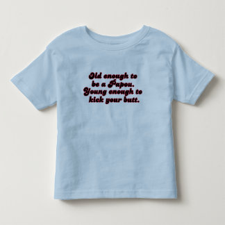 T-shirt Pour Les Tous Petits Assez vieux Papou