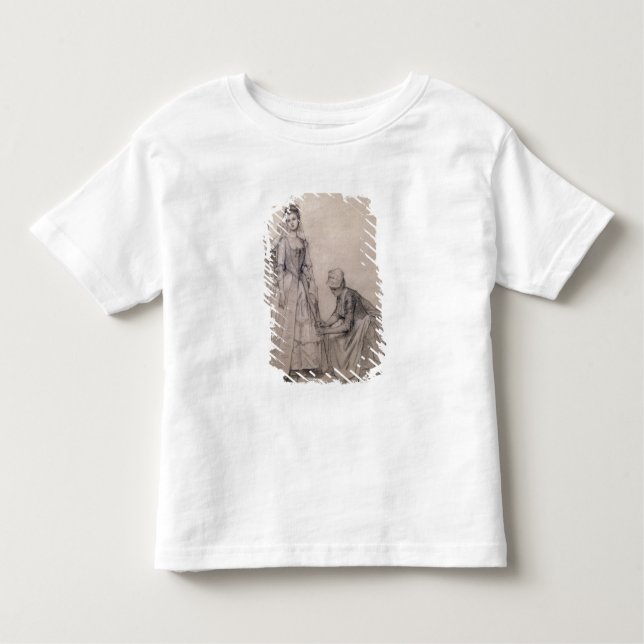 T-shirt Pour Les Tous Petits Assister à la mariée (Devant)