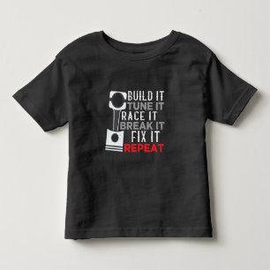T-shirt Pour Les Tous Petits Atelier de mécaniciens de remorqueurs Enthousiast