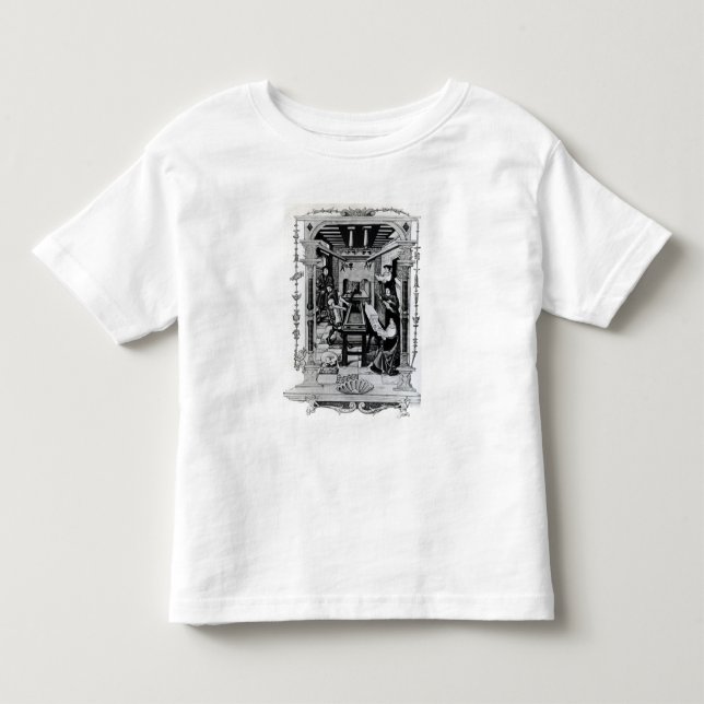 T-shirt Pour Les Tous Petits Atelier d'impression (Devant)