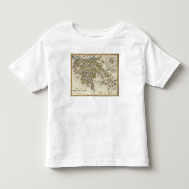 T-shirt Pour Les Tous Petits Athènes, Grèce (Devant)