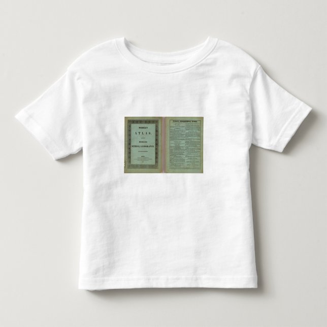T-shirt Pour Les Tous Petits Atlas moderne (Devant)
