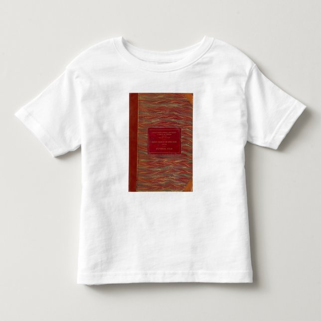 T-shirt Pour Les Tous Petits Atlas statistique Etats-Unis (Devant)