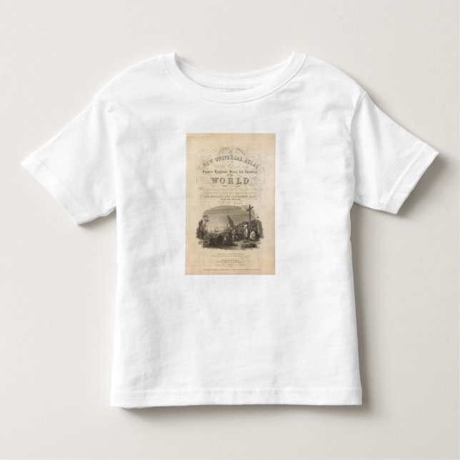 T-shirt Pour Les Tous Petits Atlas universel de page titre nouvel (Devant)