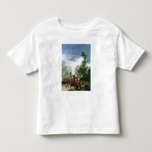 T-shirt Pour Les Tous Petits Attaque de Francisco Jose de Goya y Lucientes | (Devant)