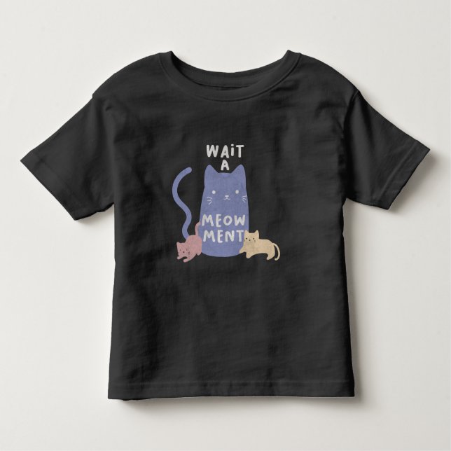 T-shirt Pour Les Tous Petits Attendre un examen (Devant)