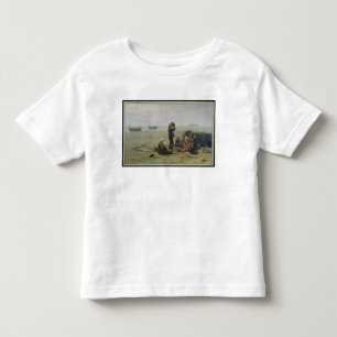 T-shirt Pour Les Tous Petits Attente des poissons, Berck-sur-Mer