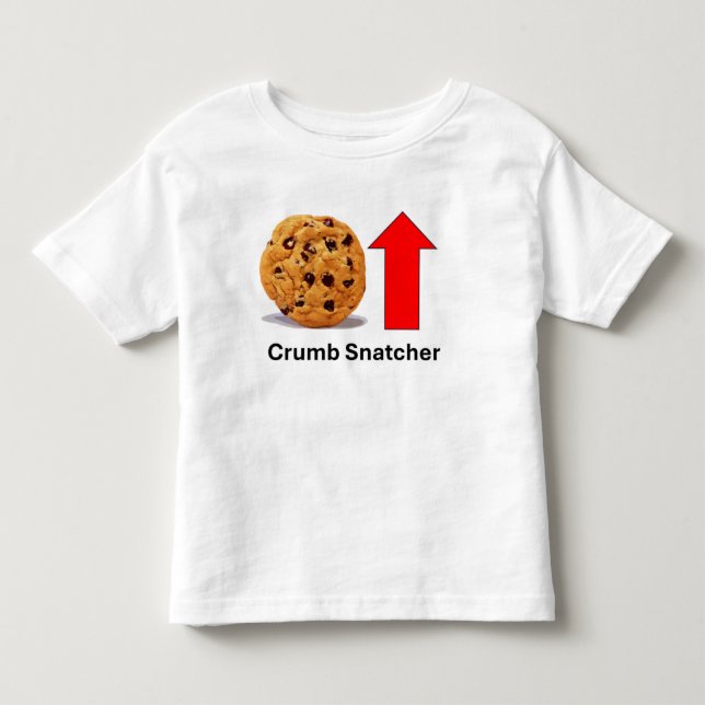 T-shirt Pour Les Tous Petits Attrape-miettes (Devant)