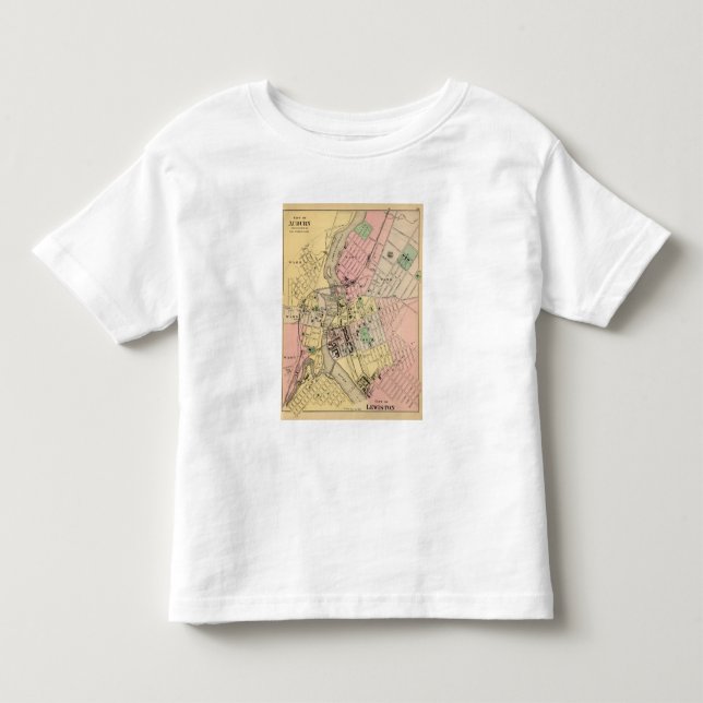 T-shirt Pour Les Tous Petits Auburn, Lewiston (Devant)