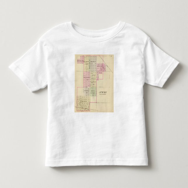 T-shirt Pour Les Tous Petits Auburn, Nébraska (Devant)