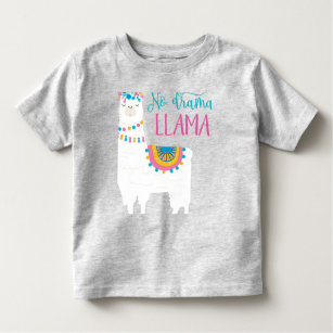 T-shirt Pour Les Tous Petits Aucun LAMA de drame