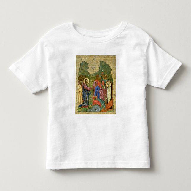 T-shirt Pour Les Tous Petits Augmenter de Lazarre, icône russe (Devant)