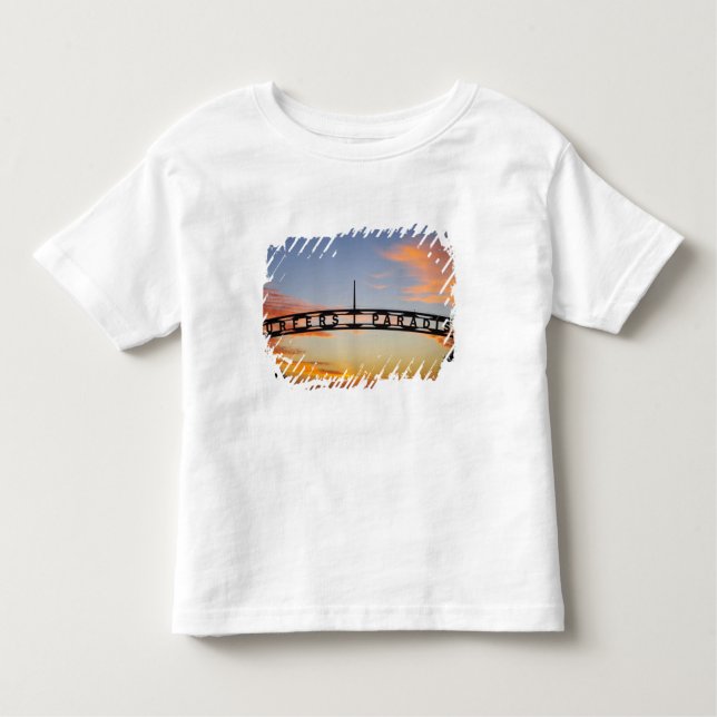T-shirt Pour Les Tous Petits Australie, Queensland, Gold Coast, Sunrise, (Devant)