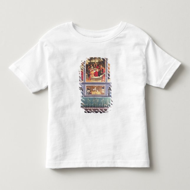 T-shirt Pour Les Tous Petits Autel avec un triptyque dépeignant (Devant)