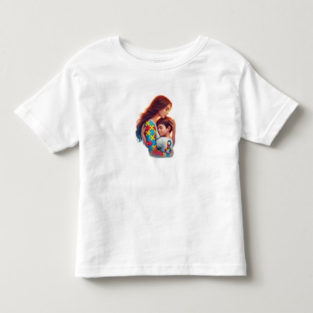 T-shirt Pour Les Tous Petits Autism (Devant)