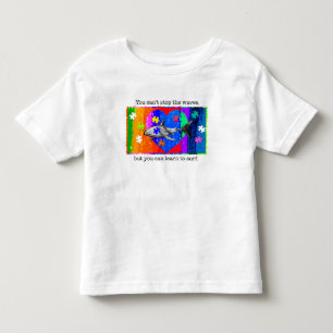T-shirt Pour Les Tous Petits Autisme Requin 2T BLANC