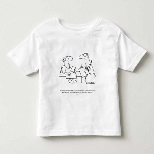 T-shirt Pour Les Tous Petits Auto-diagnostic (Devant)