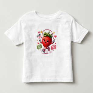T-shirt Pour Les Tous Petits Autocollant de fitness Corde à Sauter Kawaii Frais