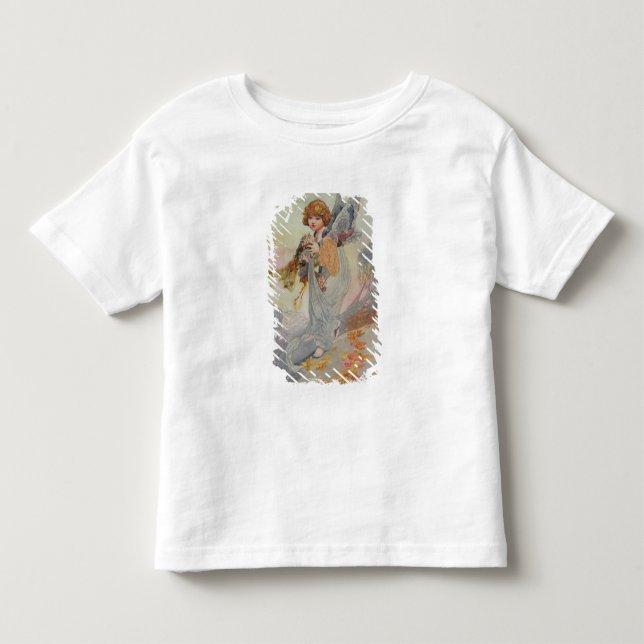 T-shirt Pour Les Tous Petits Automne des saisons (Devant)