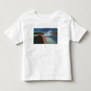 T-shirt Pour Les Tous Petits Automnes d'Américain et de fer à cheval illumin