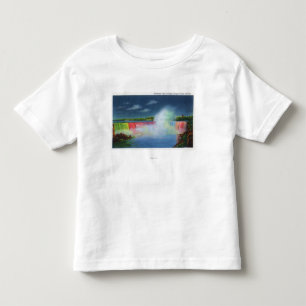 T-shirt Pour Les Tous Petits Automnes de fer à cheval illuminés la nuit # 2