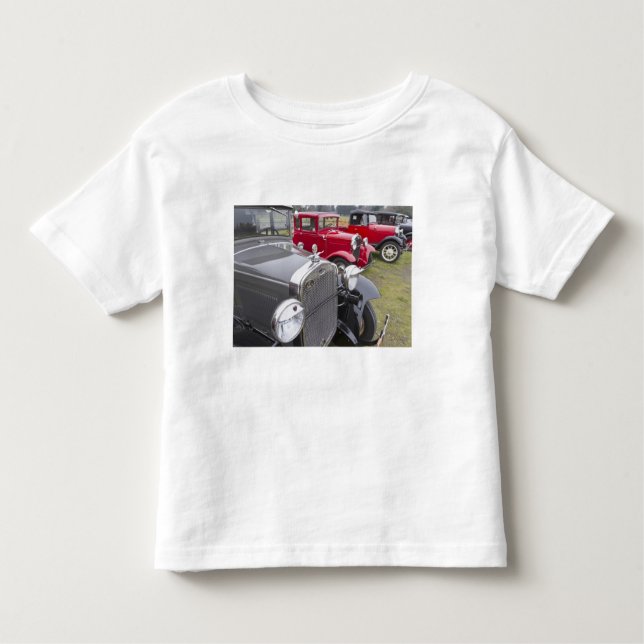 T-shirt Pour Les Tous Petits Automobiles antiques de Ford (Devant)