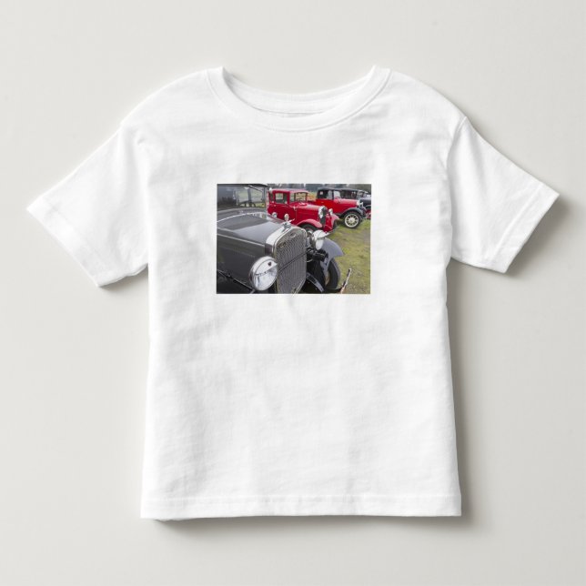 T-shirt Pour Les Tous Petits automobiles Ford antiques (Devant)