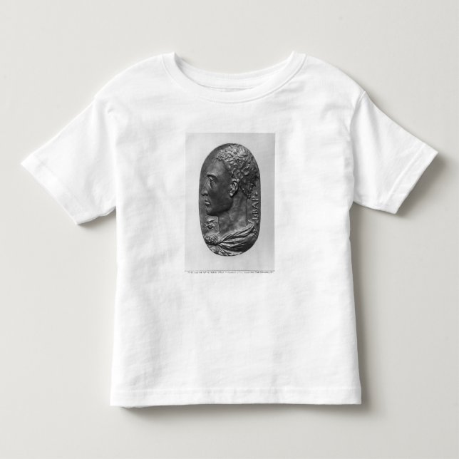 T-shirt Pour Les Tous Petits Autoportrait de médaillon (Devant)