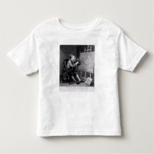 T-shirt Pour Les Tous Petits Autoportrait peignant la Muse comique