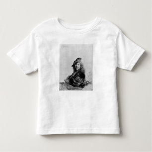T-shirt Pour Les Tous Petits Autoportrait se penchant sur un filon-couche en